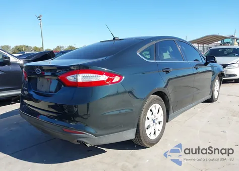 2014 Ford Fusion S z USA, uszkodzony, nr VIN 3FA6P0G74ER255224